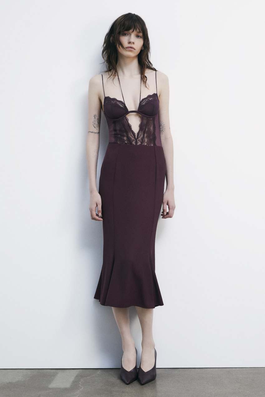 Patrizia Pepe Gonna midi svasata a vita alta