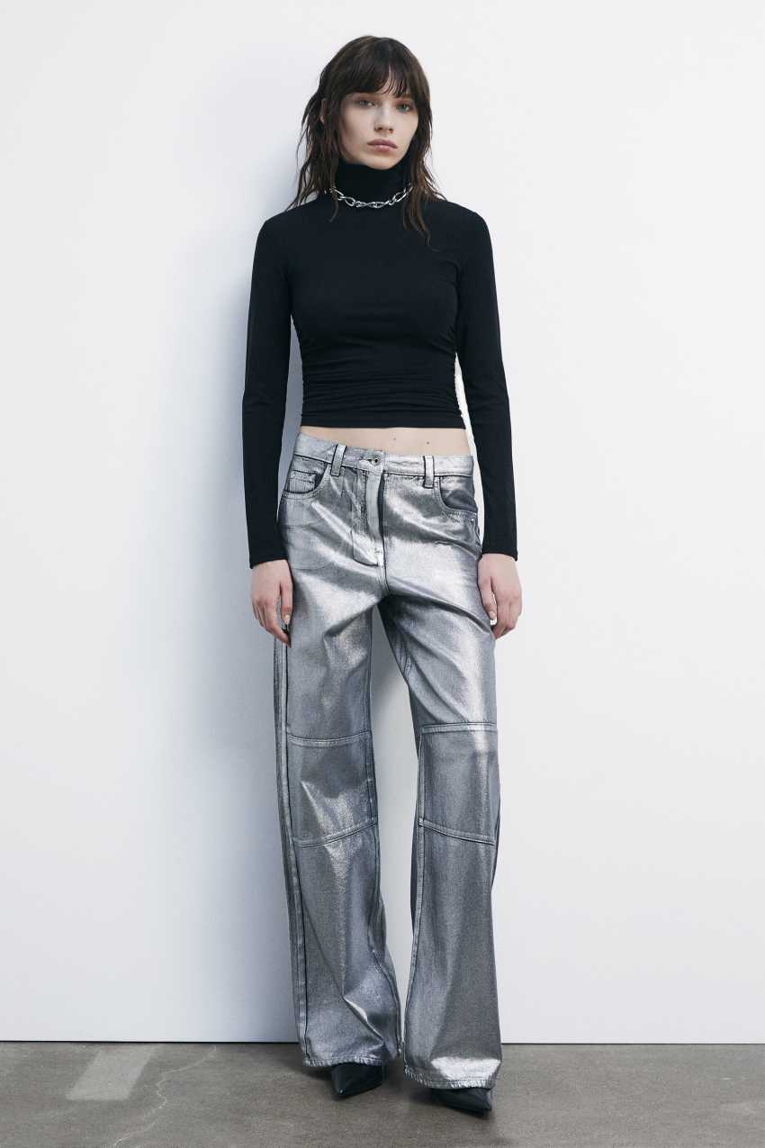 Patrizia Pepe Maglietta a collo alto con drappeggi