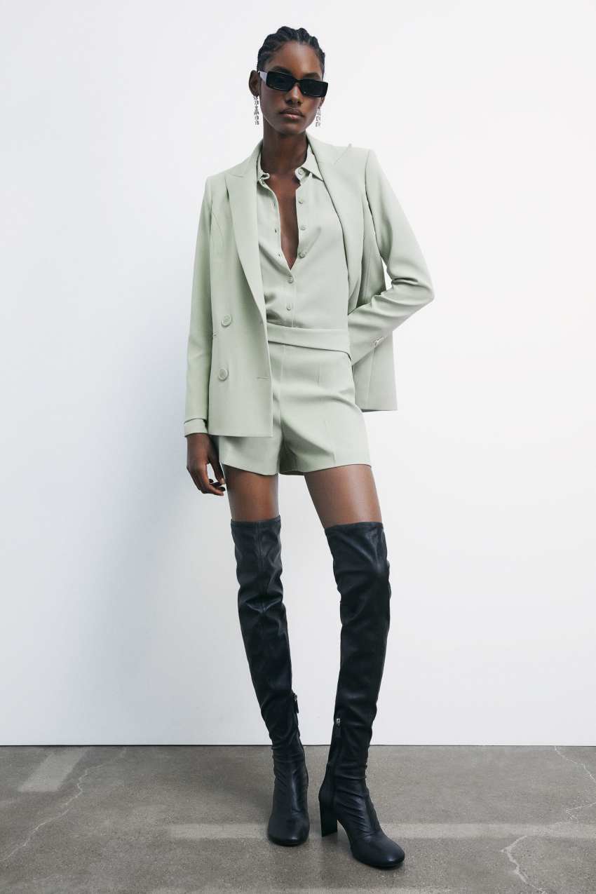 Patrizia Pepe Shorts stretch con vita regular