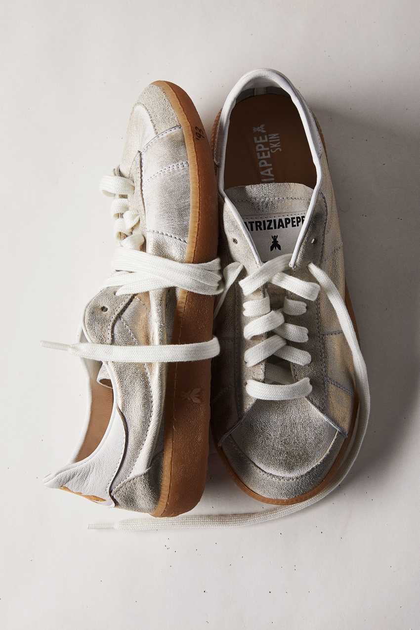 SKIN Sneakers '93 in nappa laminata