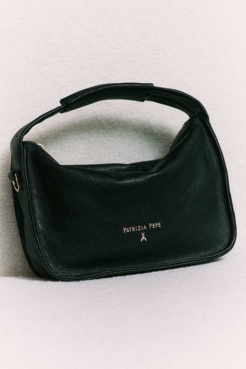 Mała torebka na ramię Contemporary Hobo ze skóry