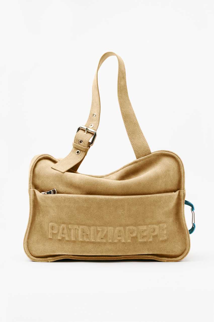 Borsa Shopping (IM)PERFECTION in suede