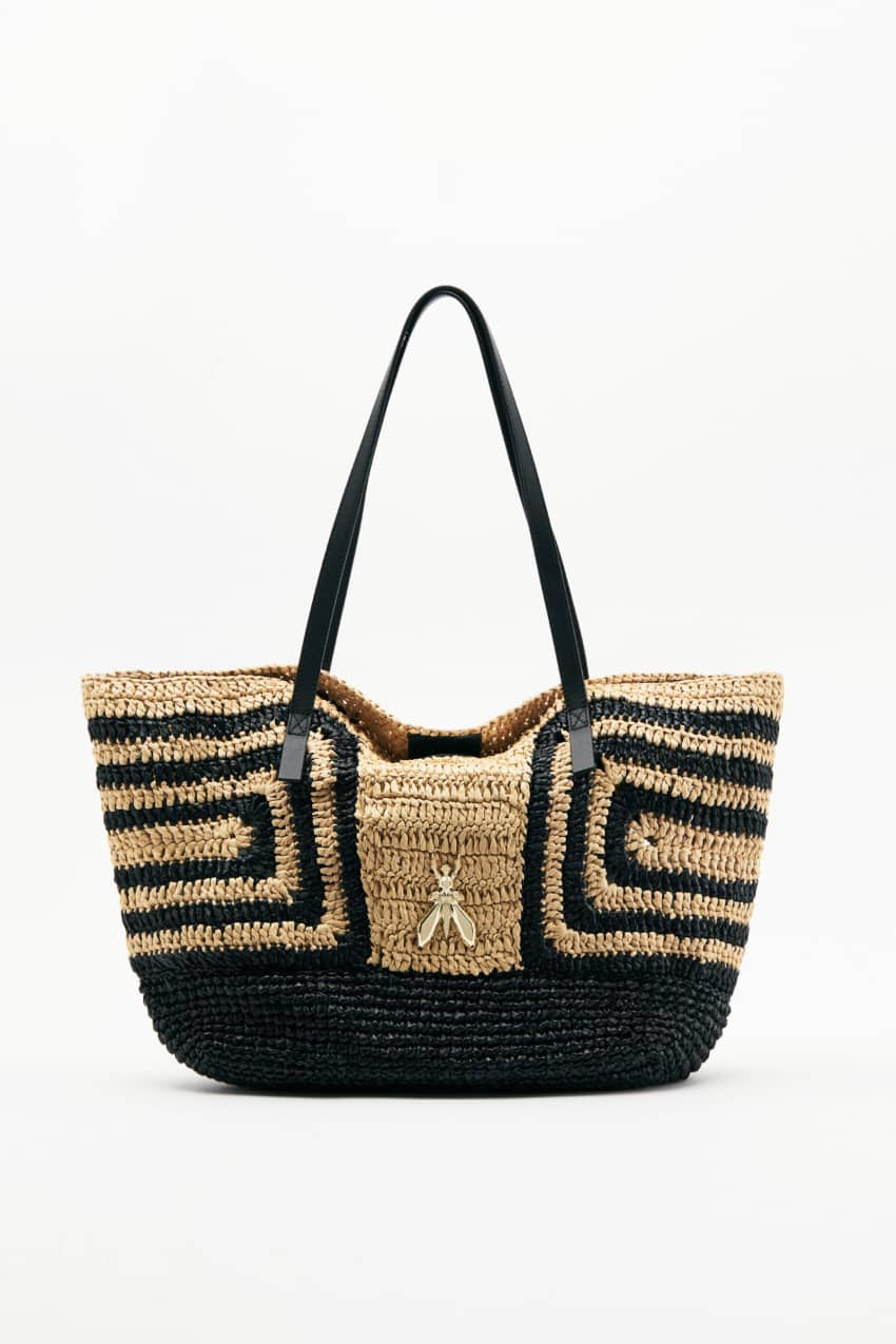 Borsa shopping Never Complete in rafia