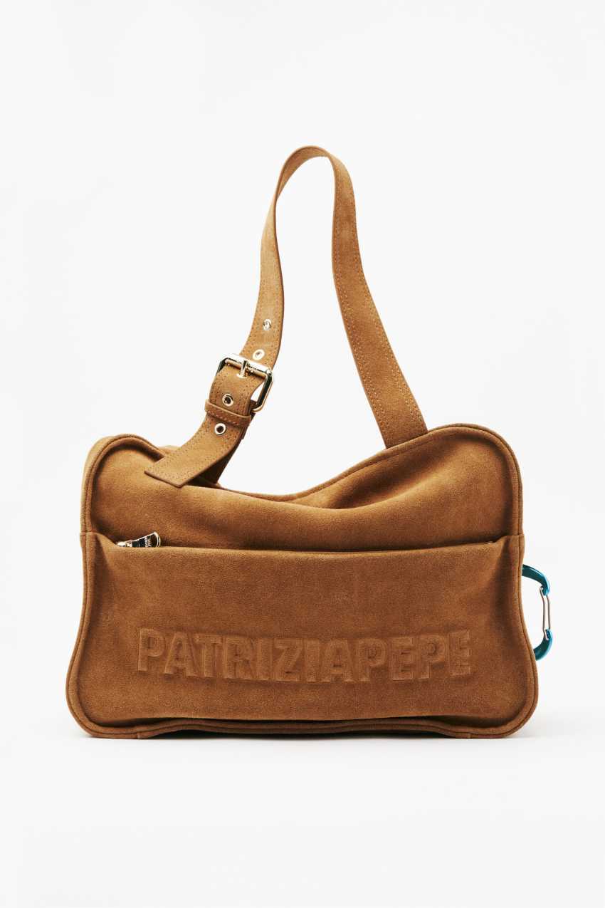 Borsa Shopping (IM)PERFECTION in suede