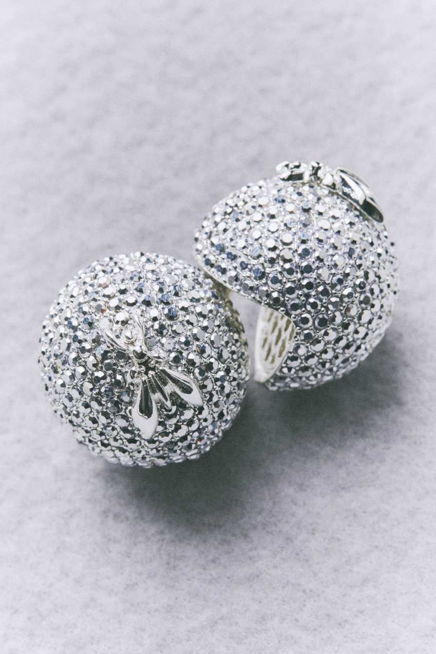 Kolczyki Crystal Sphere