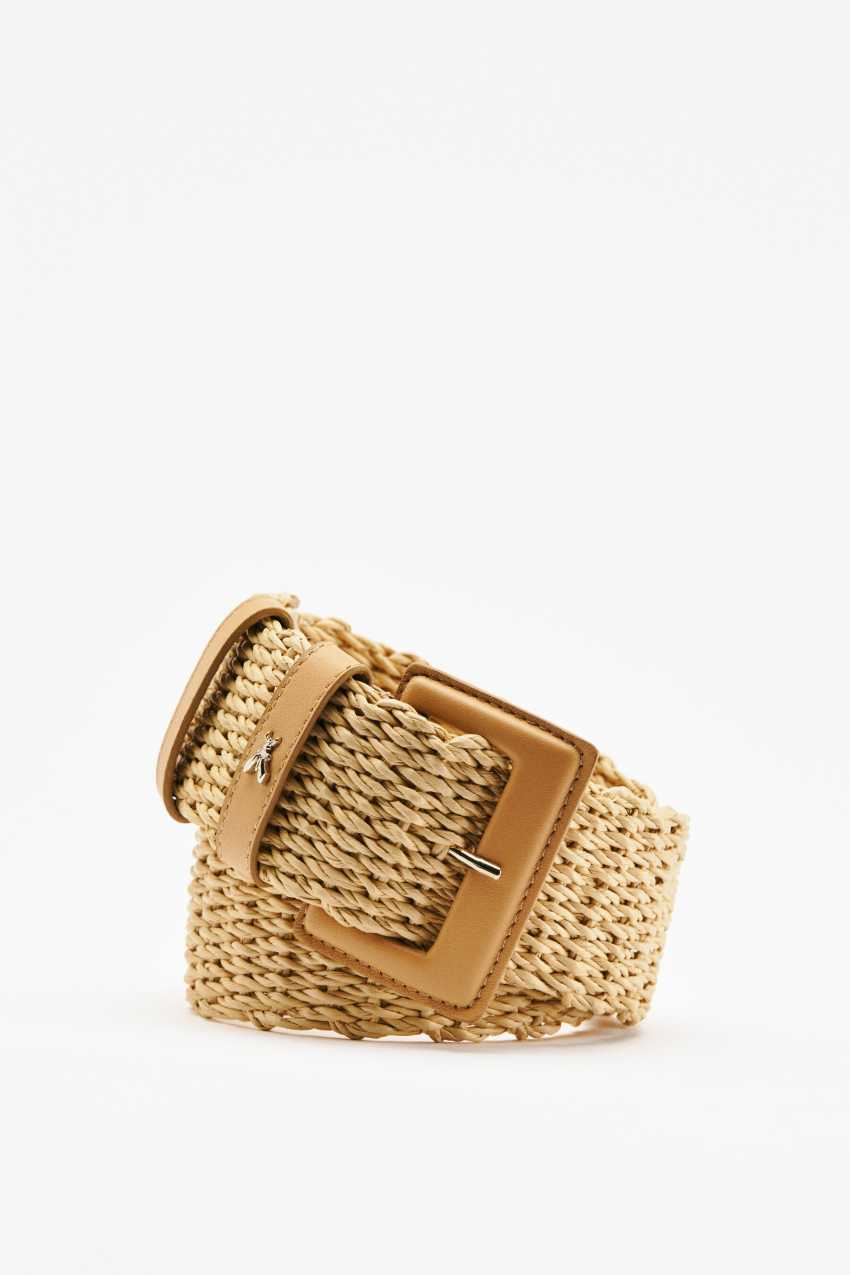 Patrizia Pepe Taillengürtel aus Raffia