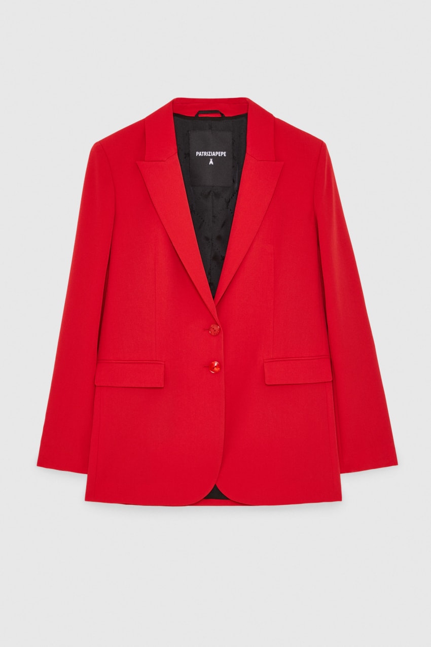 2 button boyfriend cut jacket