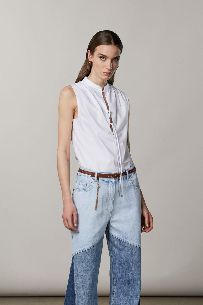 khadi and co vence frill blouse ホワイト khadi and co vence frill blouse ホワイト（Khadi and Co