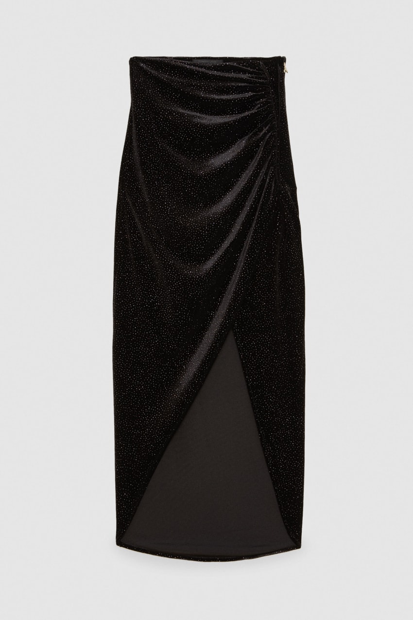 Jupe clearance drapée zara