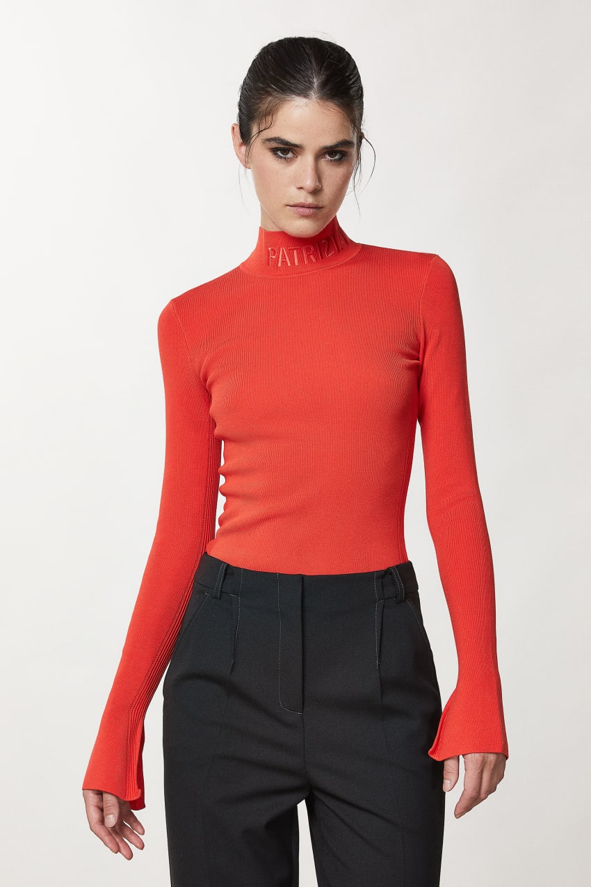 Turtleneck cheap with logo