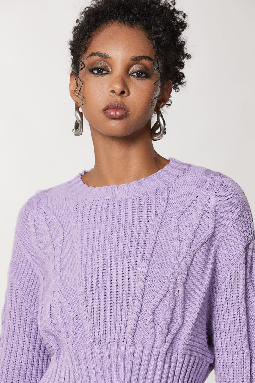 Pink and purple sweater cheap