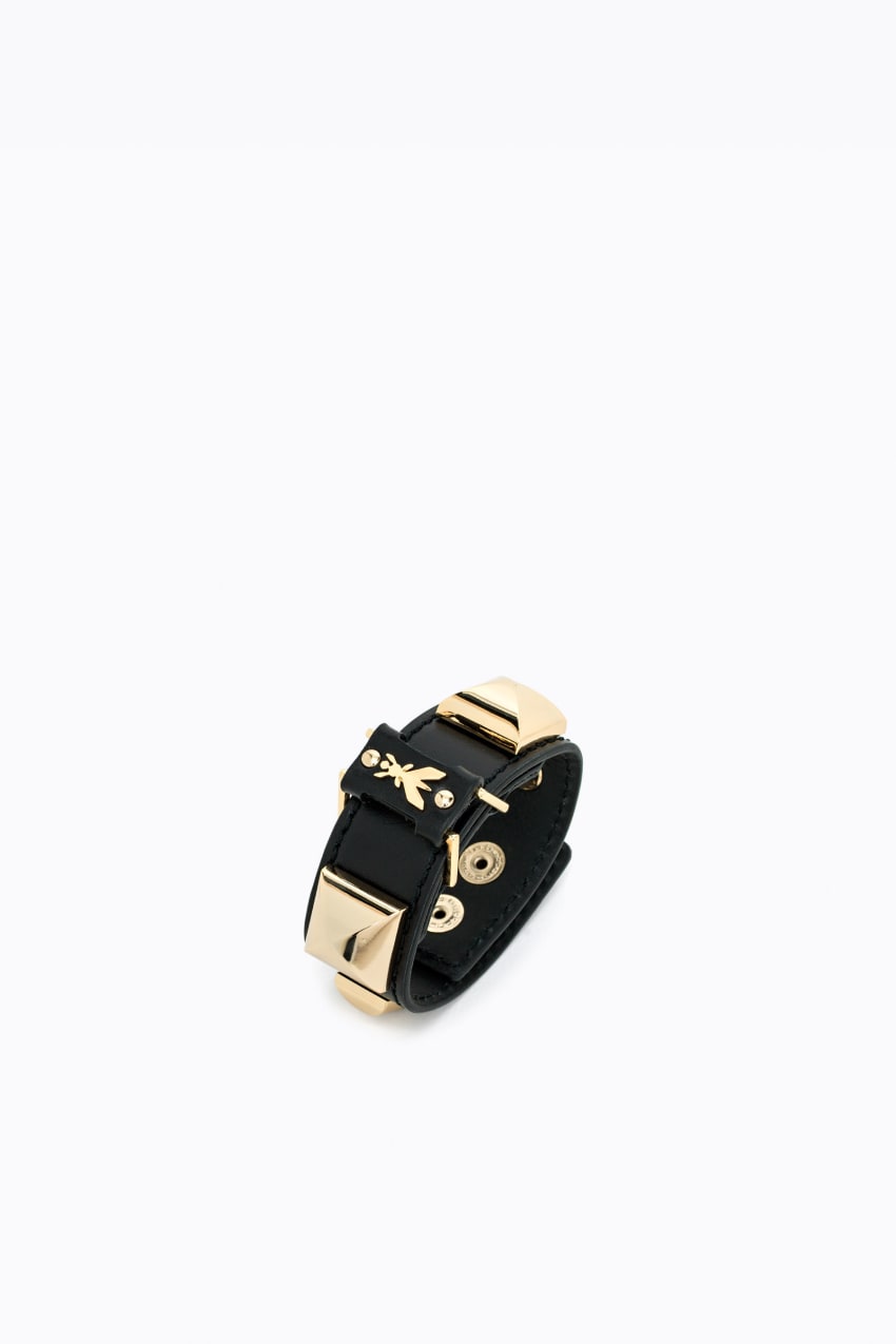 Piping leather bracelet Patrizia Pepe