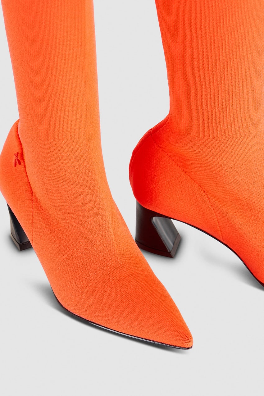 Knit heeled boots Patrizia Pepe