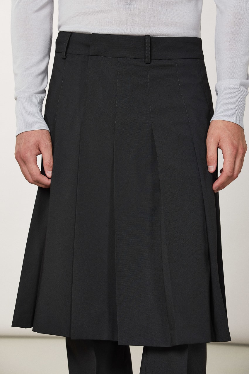 Jupe pour homme plissée shop