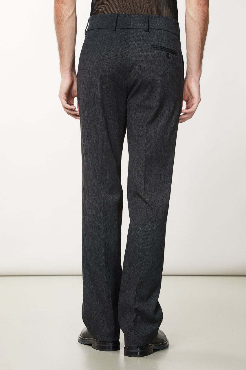 Pantalon classique avec zip Gris Patrizia Pepe