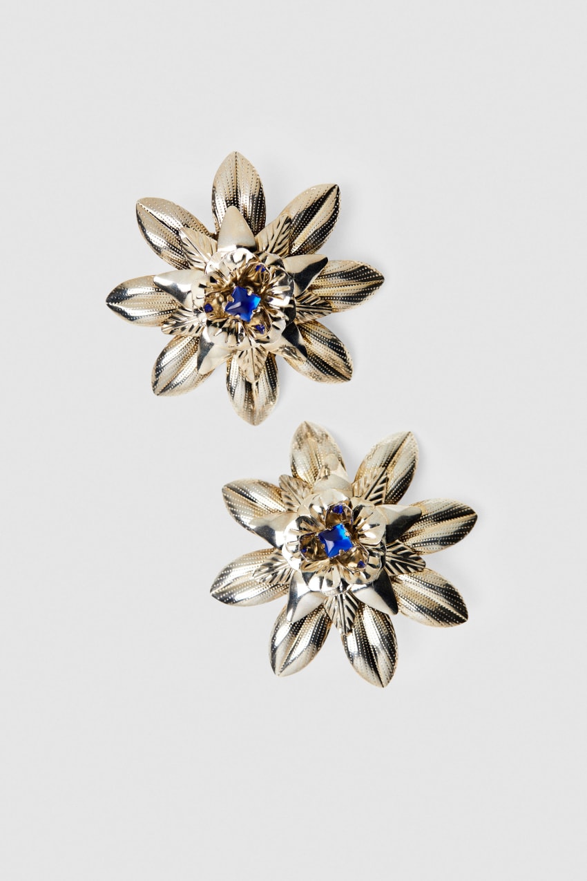 Dazzling Majestic Blue: Swarovski Crystal Earrings by Lady Grey Beads