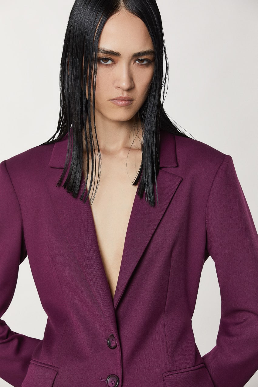 Flannel blazer on sale