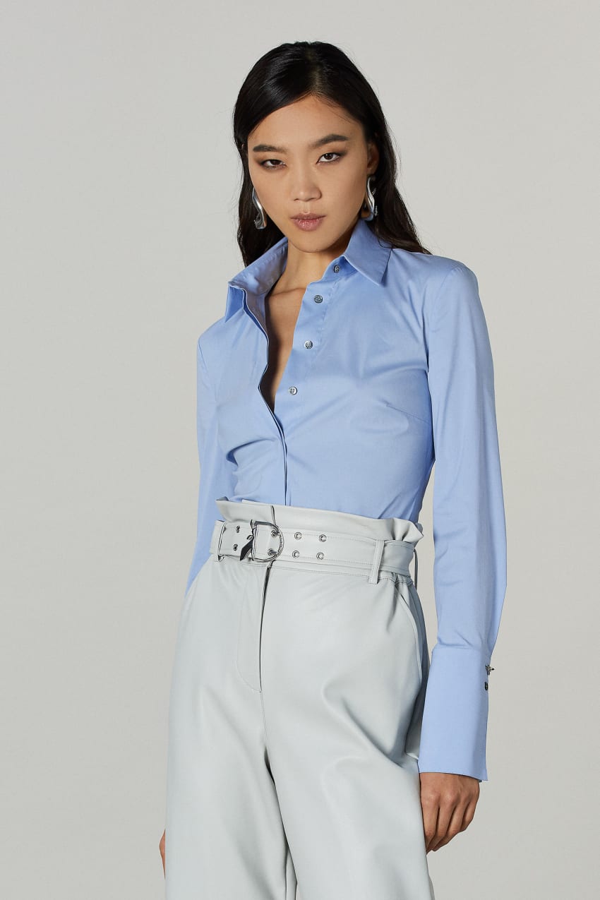 White Shirt bodysuit | Patrizia Pepe