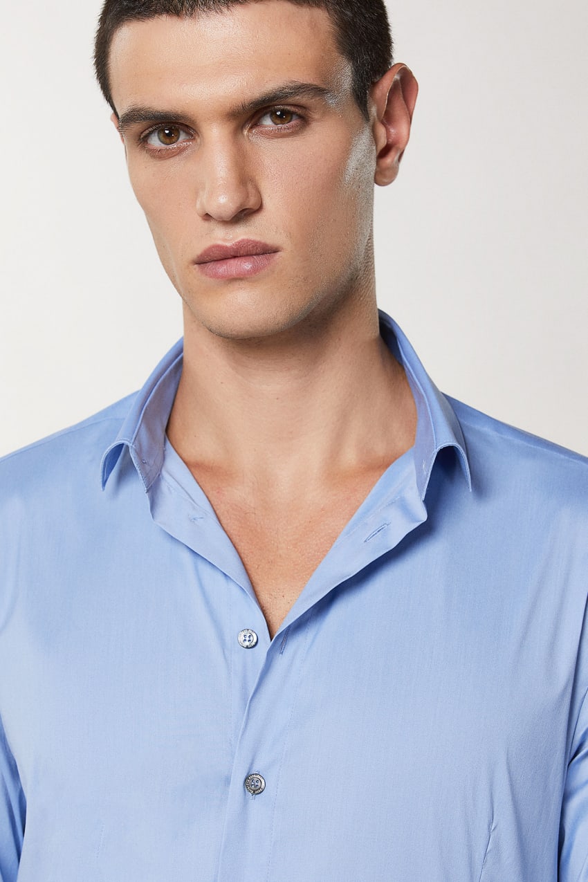 Mens light online blue shirt