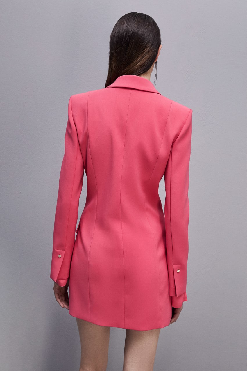 Robe blazer rose cheap