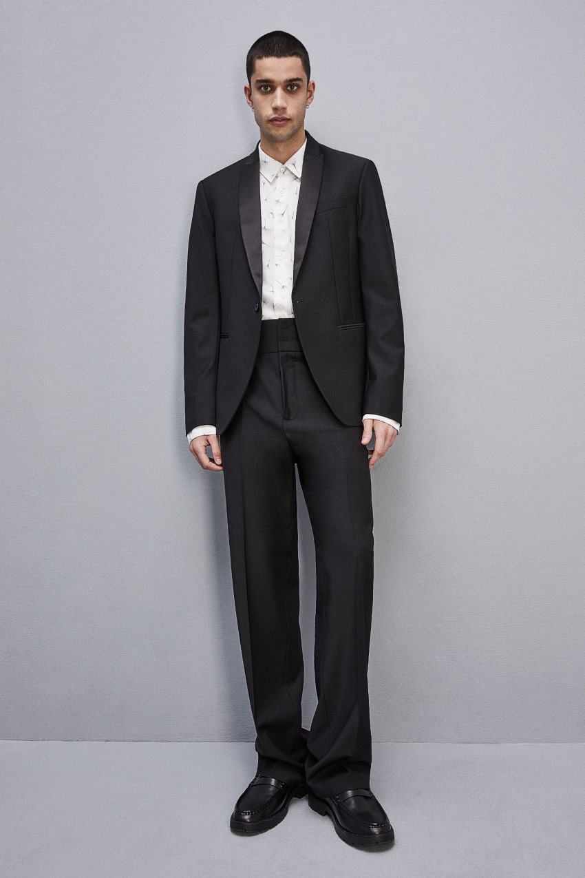 One button tuxedo jacket discount