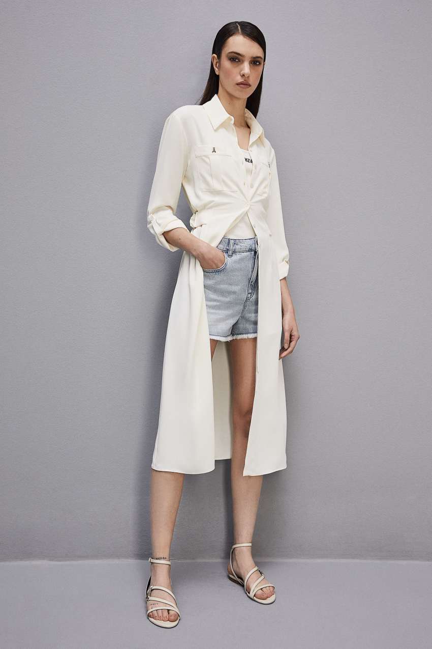 Patrizia pepe white dress clearance