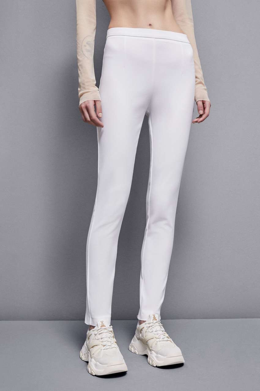 Pantalone slim alla caviglia Bianco Patrizia Pepe