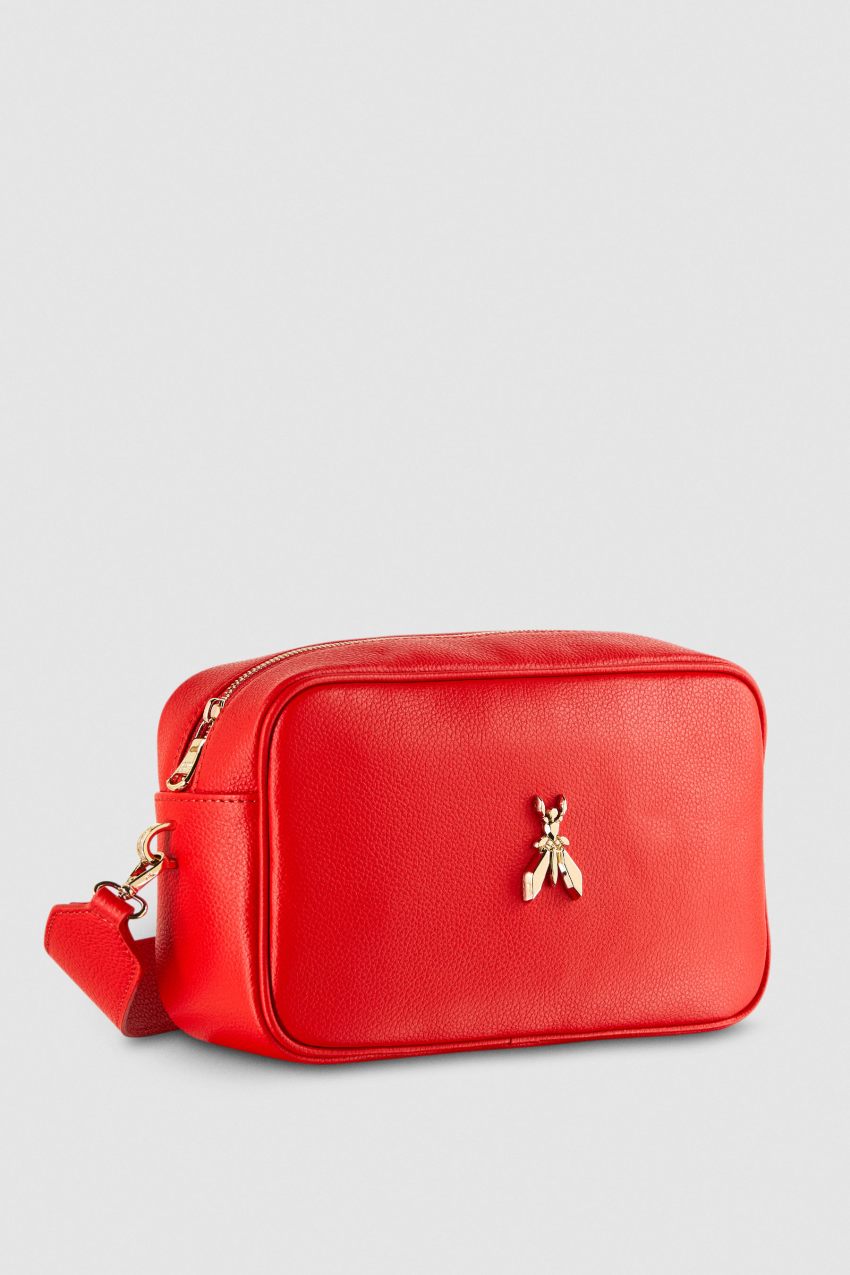Fly Camera leather bag with chain