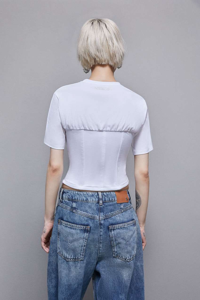 Bustier tee shirt online
