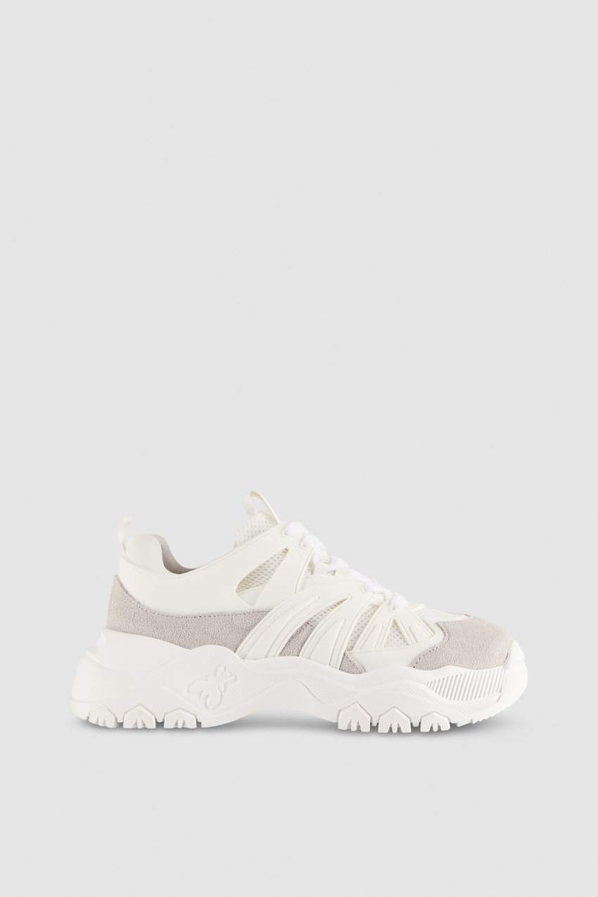 Sneaker running in pelle Bianco Patrizia Pepe