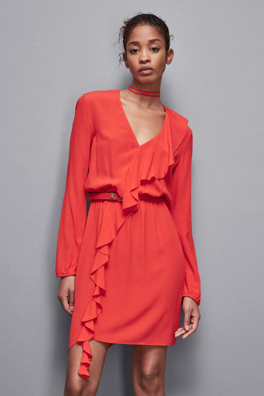 Patrizia pepe red dress outlet