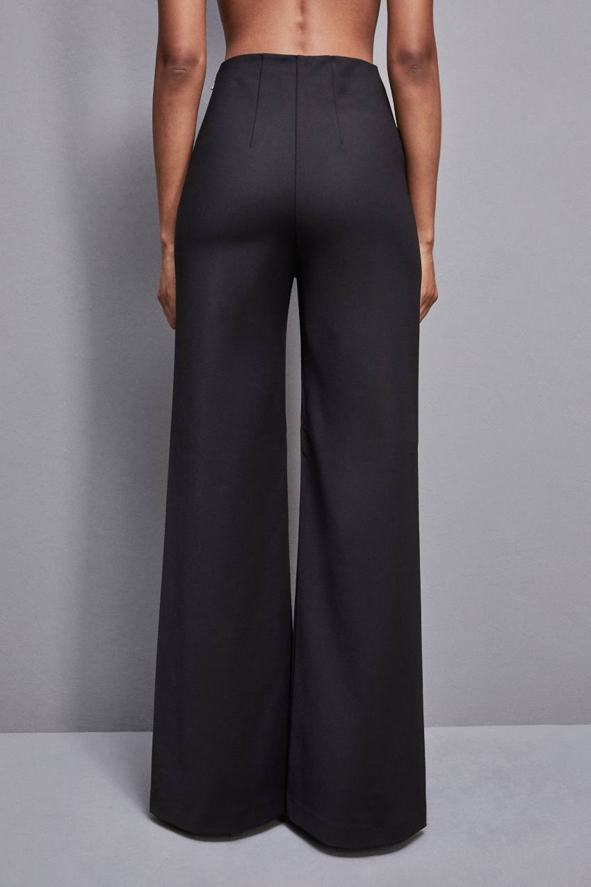 Pantalone a palazzo vita alta sale