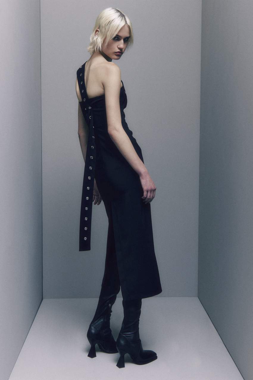 Tubino midi in crepe