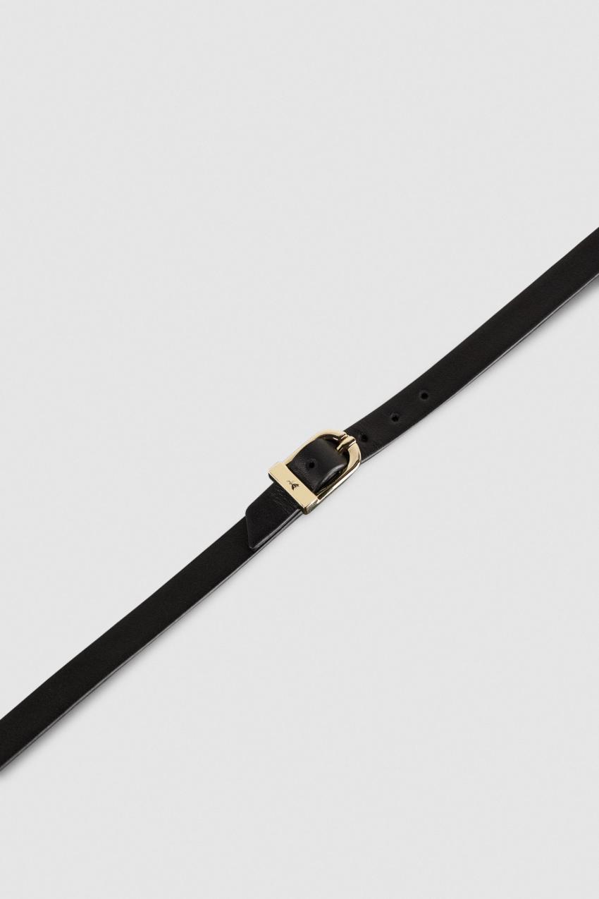 PATRIZIA PEPE ライダースジャケット　ラムレザー　ブラック 2way ラムナッパレザー ノーカラーライダース【FELIX/フェリックス