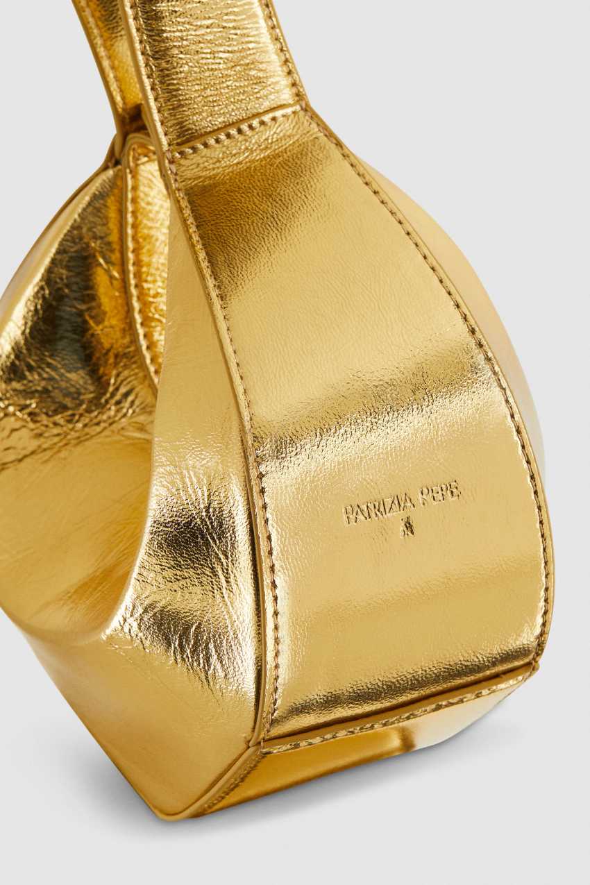 Pochette patrizia pepe oro on sale