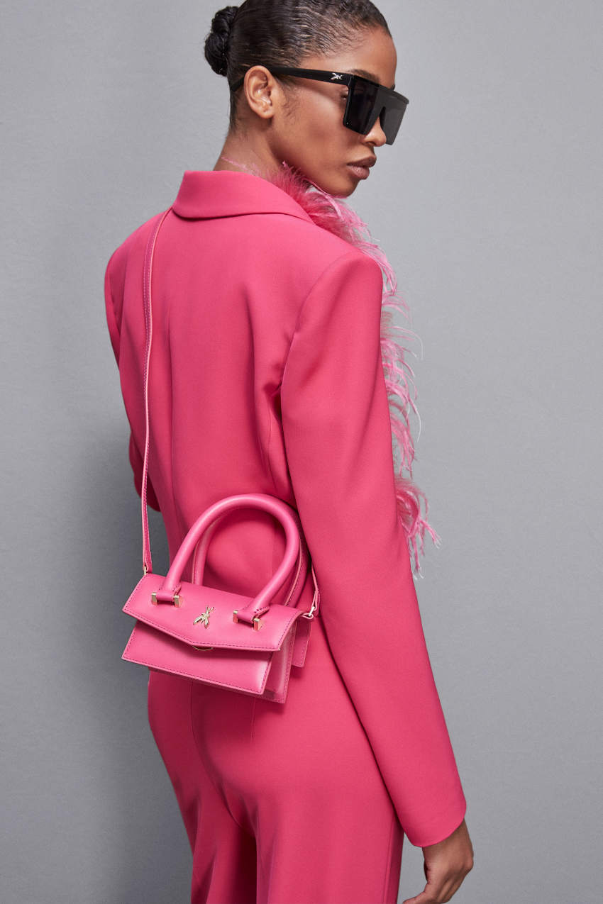 Fly Bamby leather mini shoulder bag