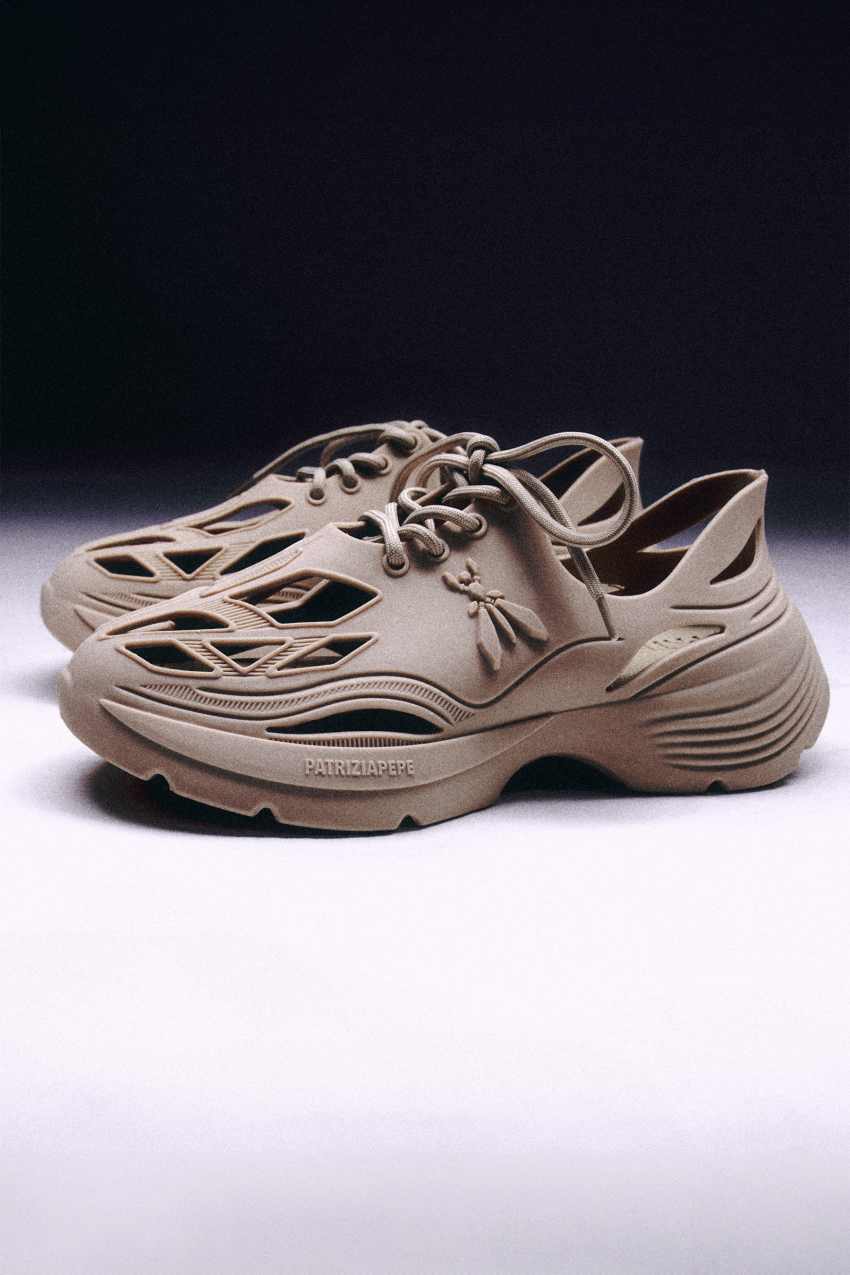 Gummy Pepe Sneakers Beige Patrizia Pepe