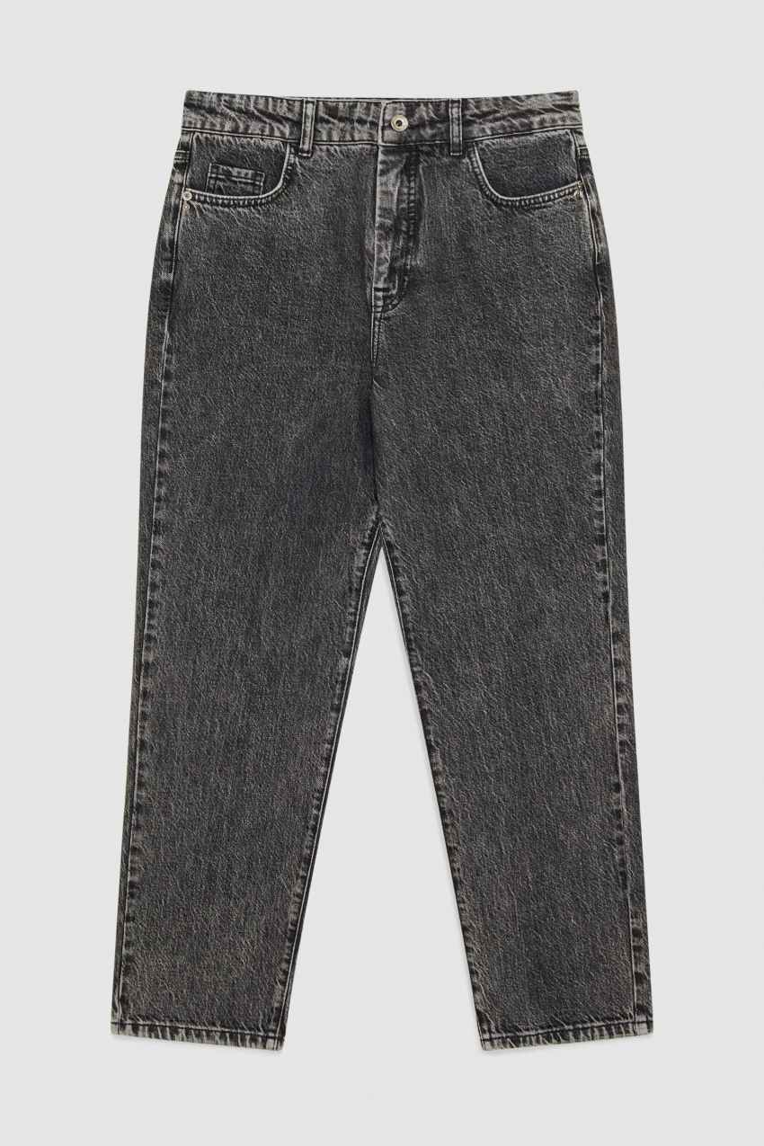 Jeans grigio sigaretta a vita alta Grigio Patrizia Pepe