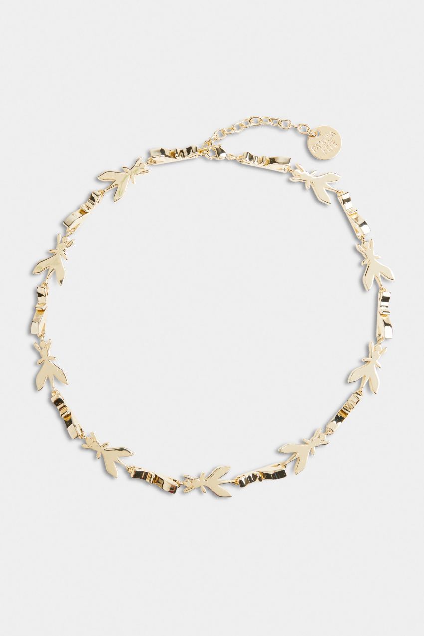 Collana a catena color oro