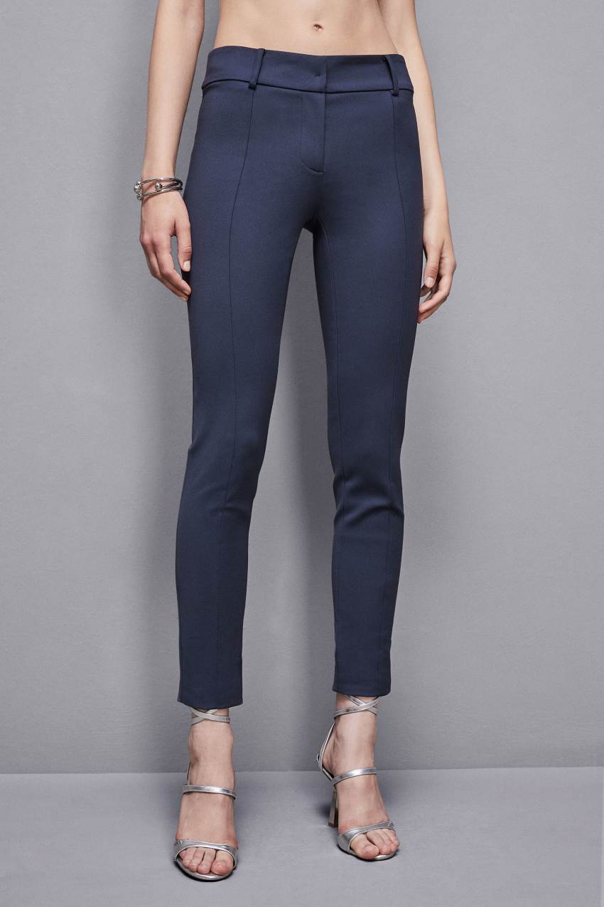 Pantalone slim alla caviglia Blu Patrizia Pepe