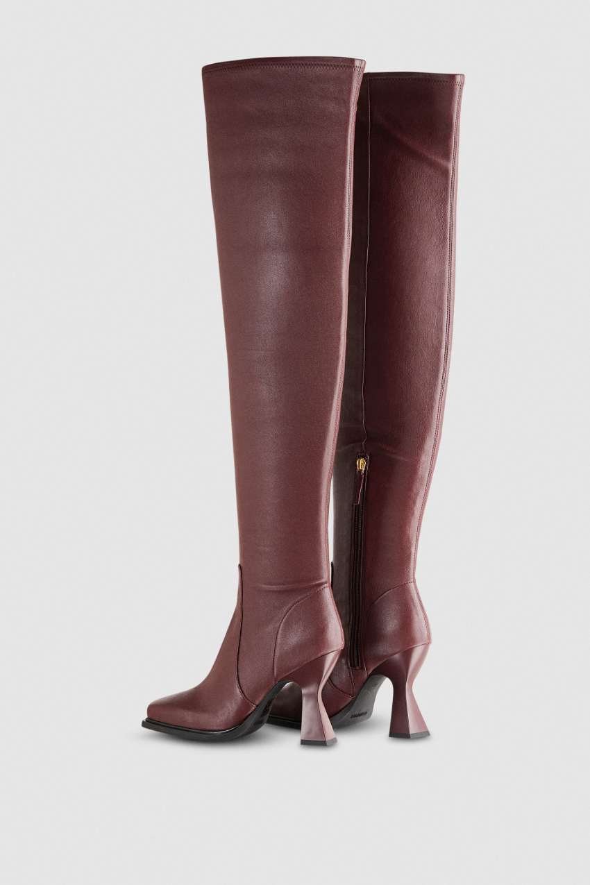 Purple riding boots 2025