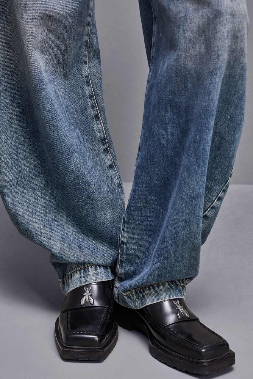 Scarpe uomo punta quadrata 2018 online