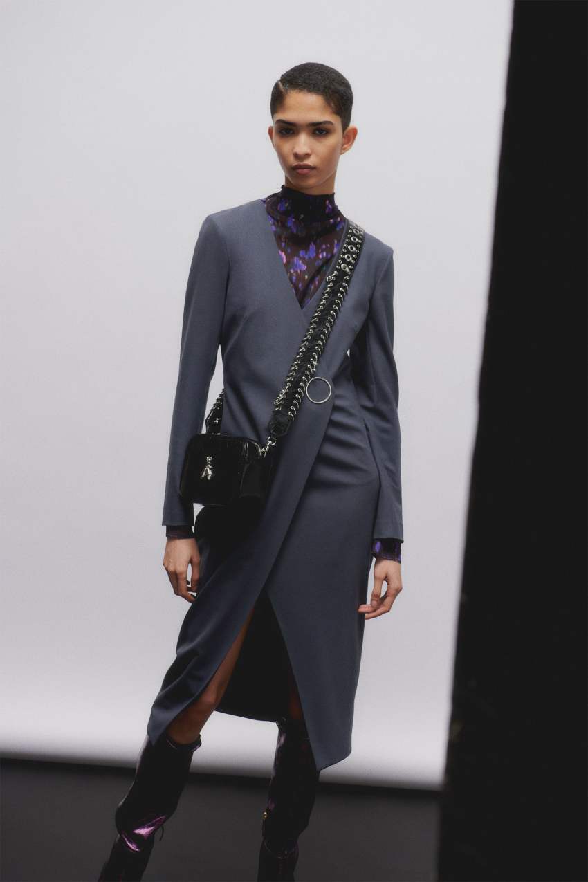 Abito slim fit in lana Essential