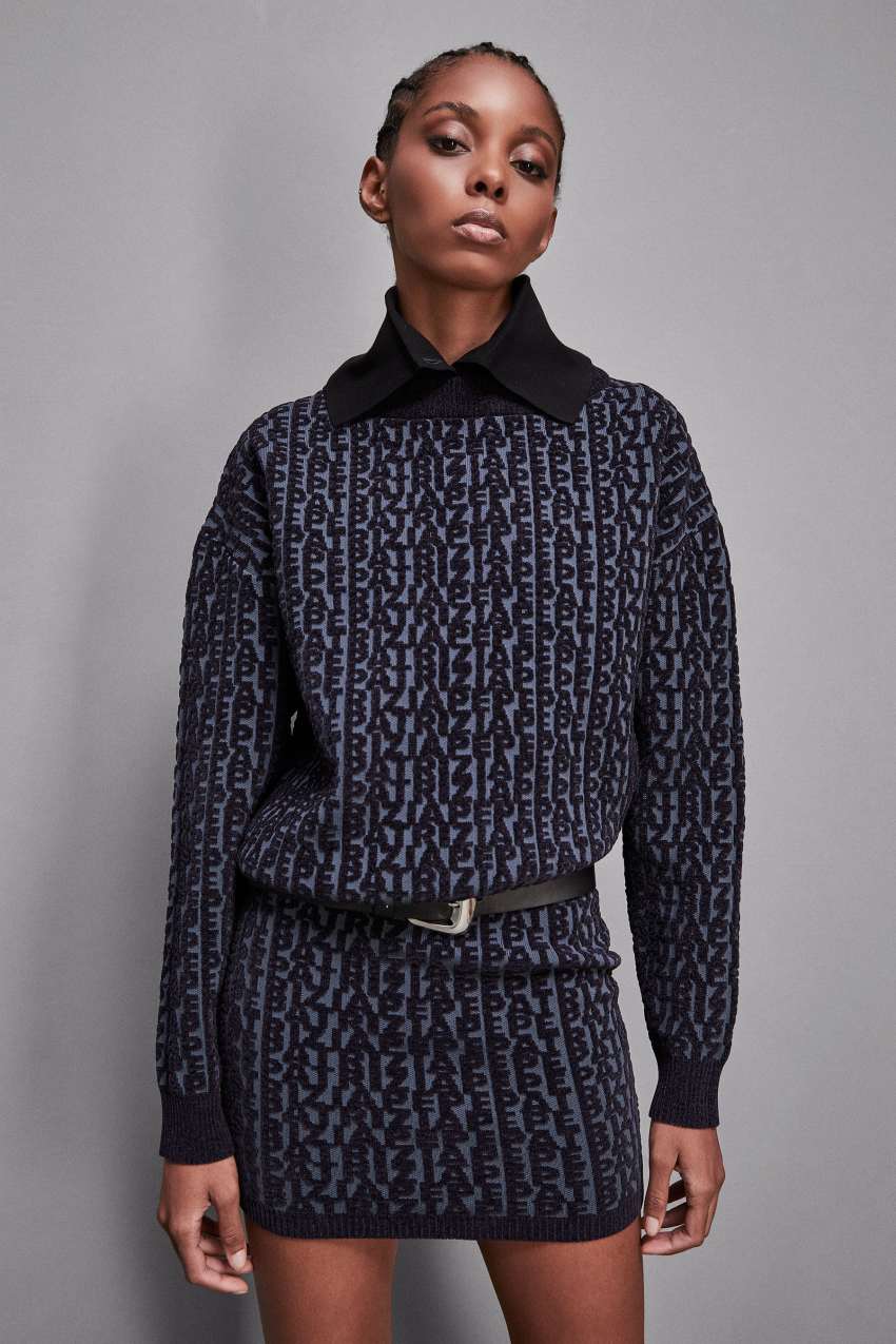 Soft polyester sweater