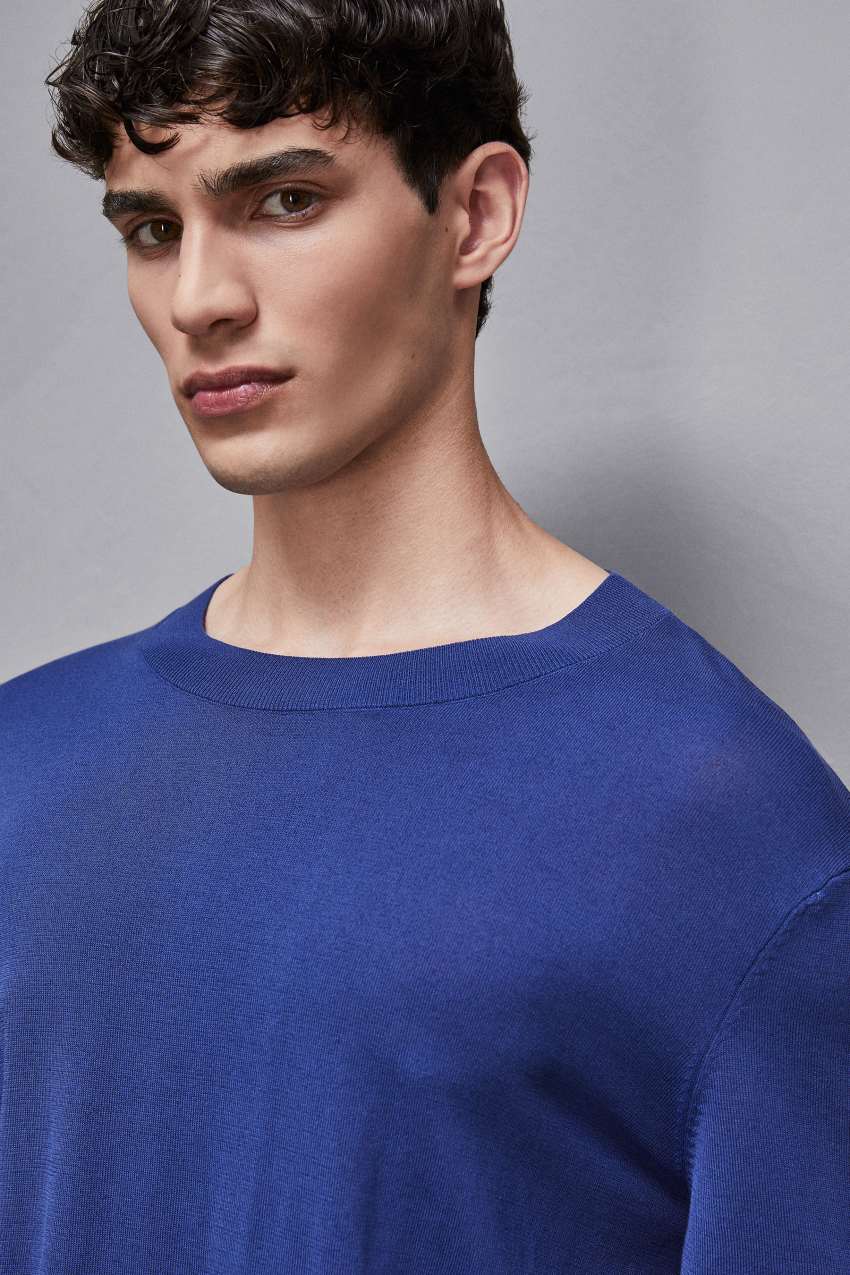 T-Shirt Boxy in maglia