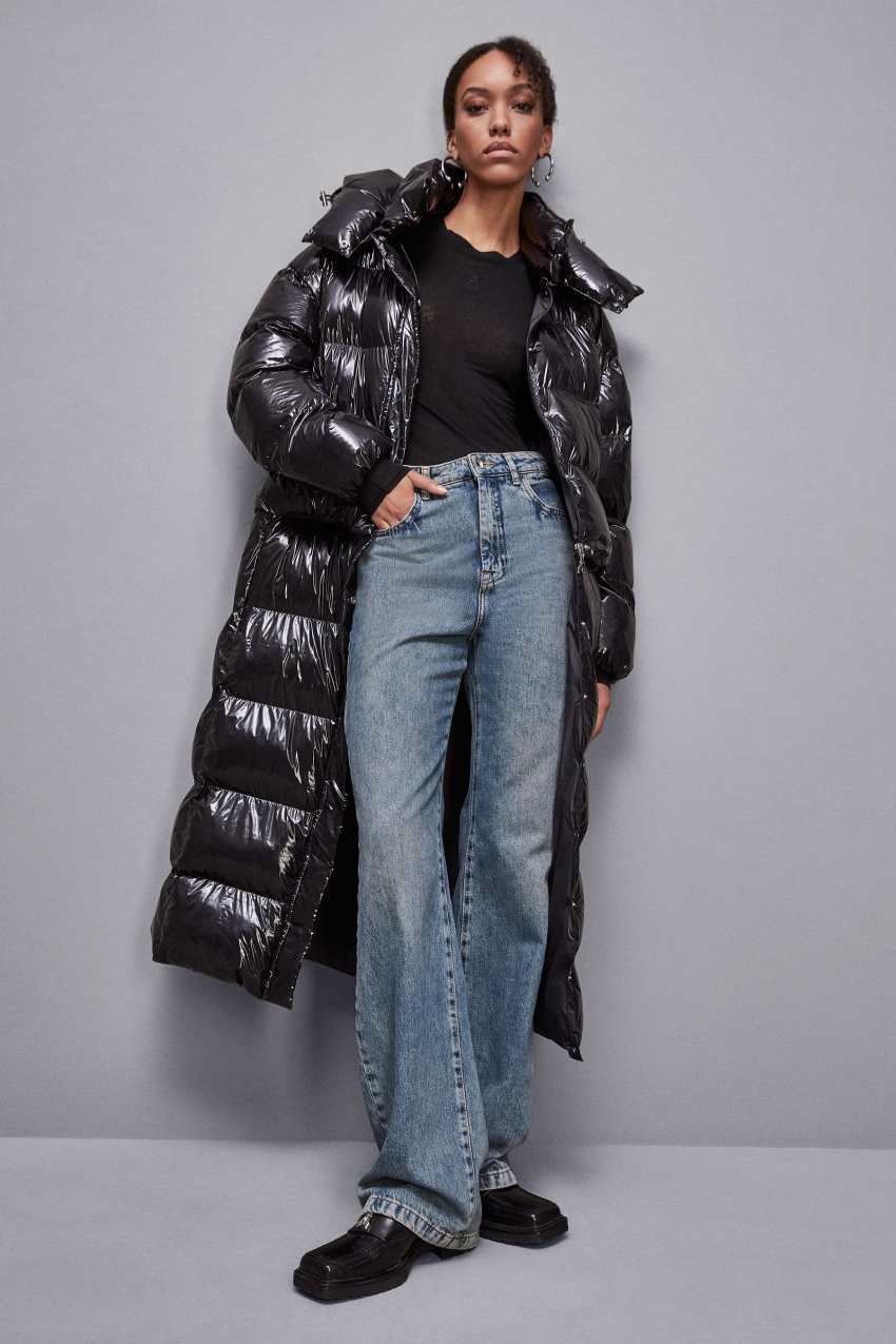 Long down winter jacket 2025