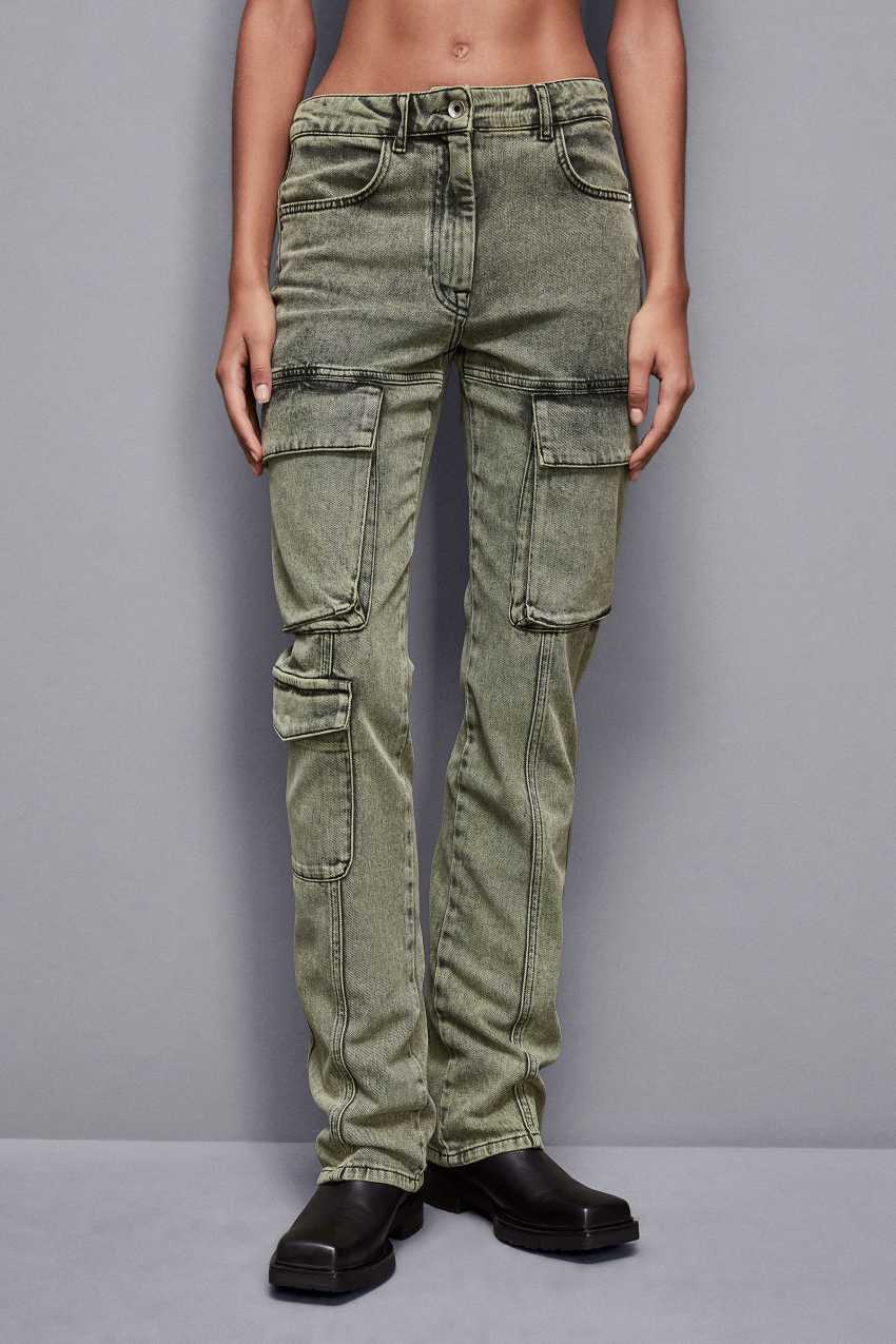 Cargo over denim pants Patrizia Pepe