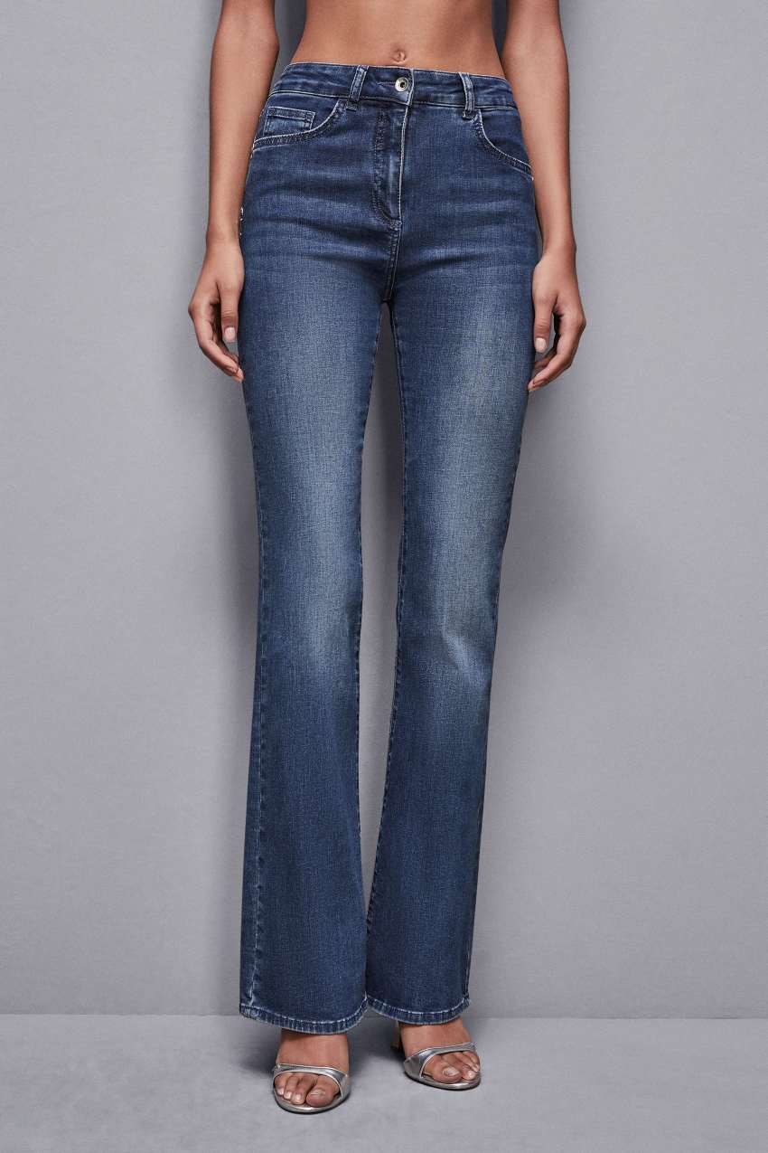 Slim fit blue denim pants Light Blue Patrizia Pepe