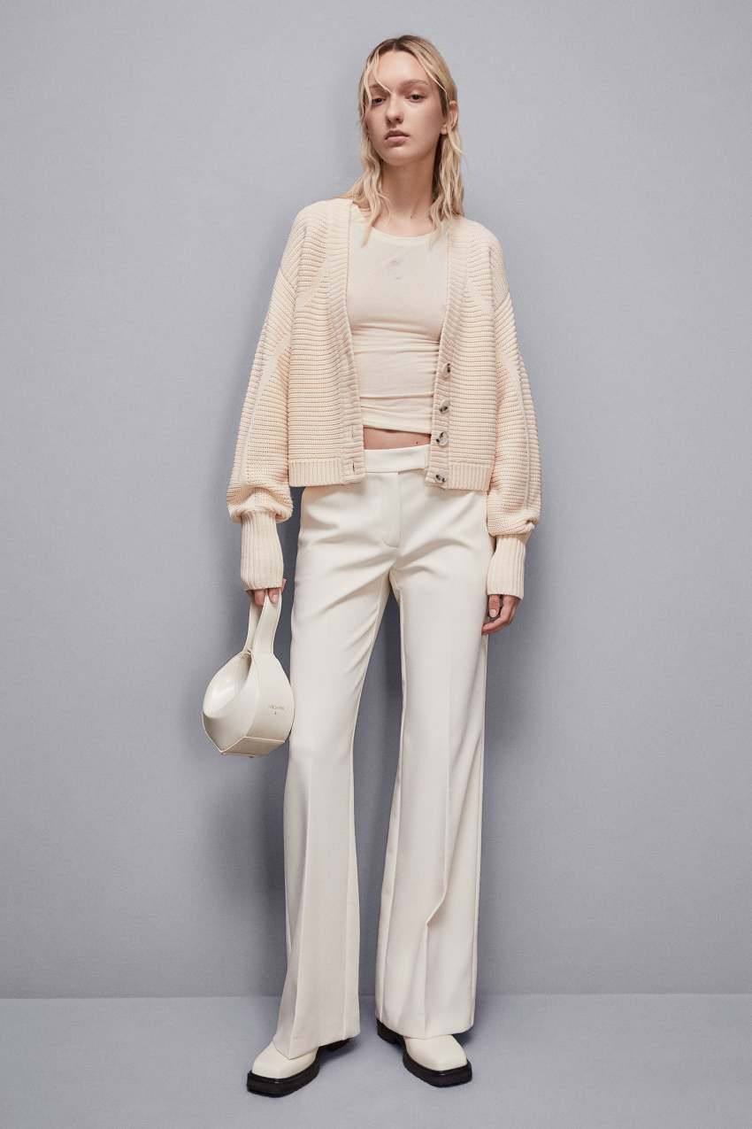 Beige color cardigan clearance