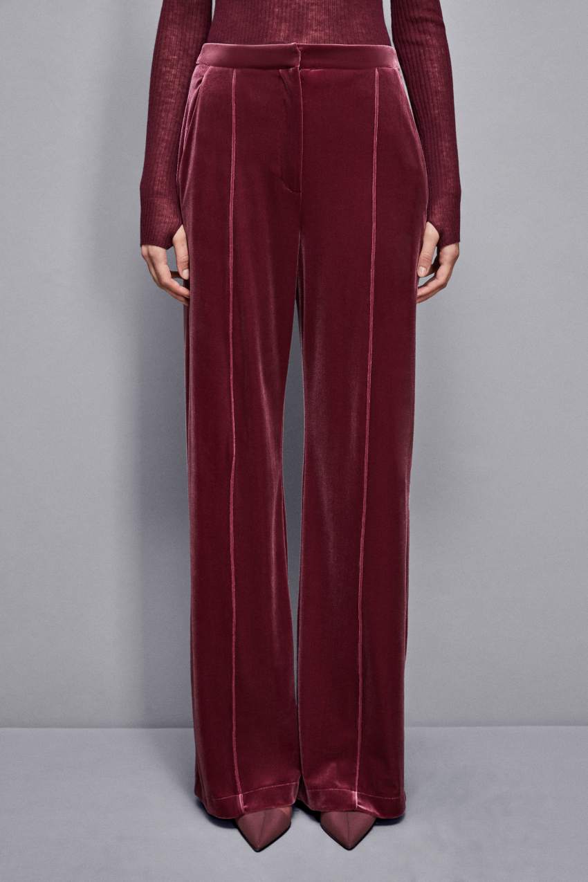 Velvet capris sale